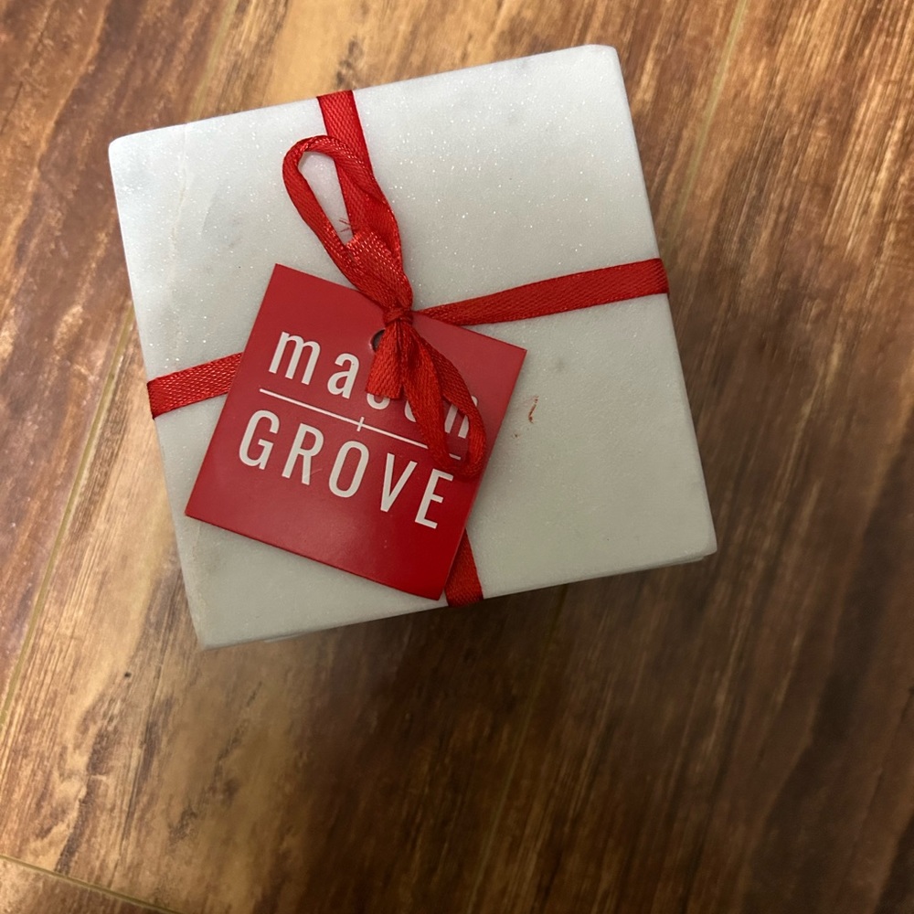 Marble Coasters, Set of 4